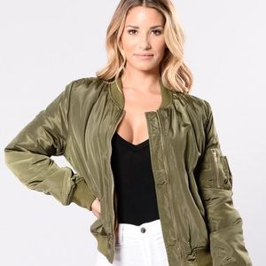 Fashion Nova Bomber Jacket